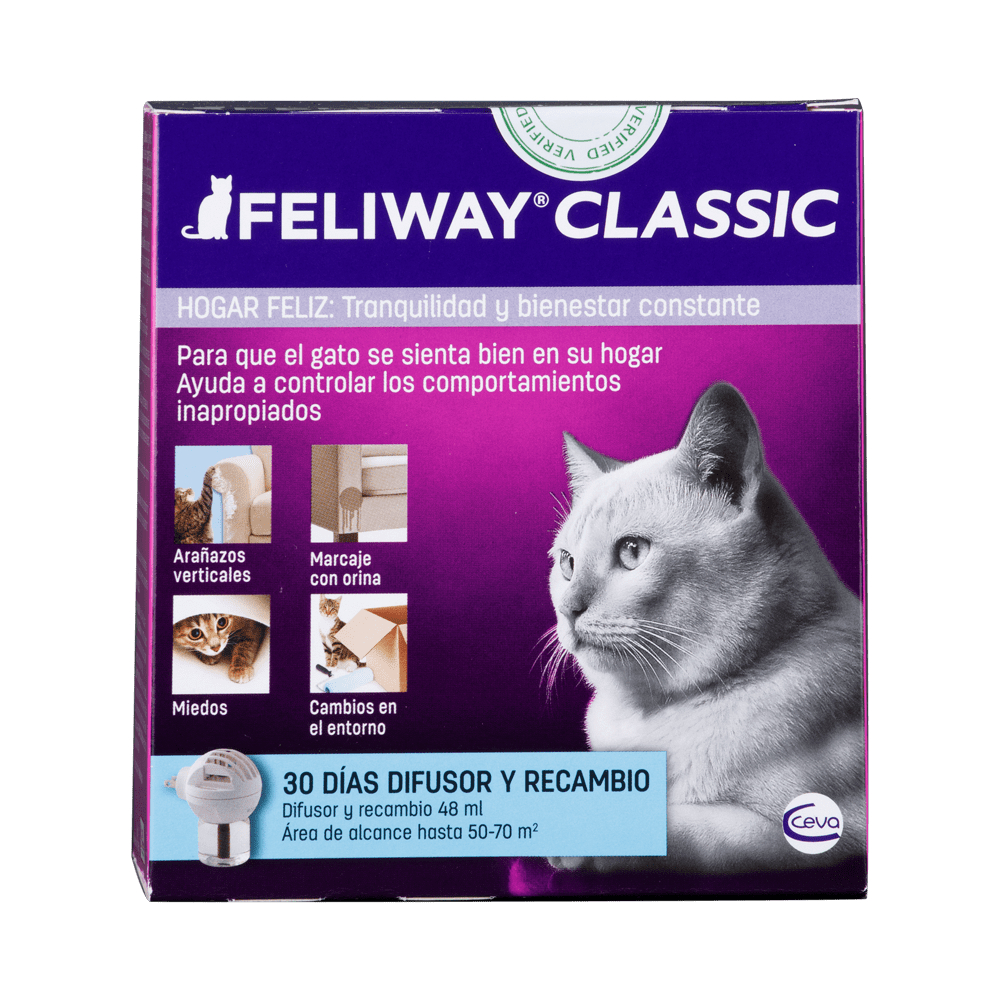 Difusor Feliway Classic + Recarga para Gatos – Tranquilidad y Bienestar en el Hogar