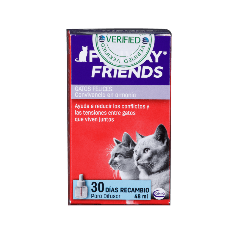 Recarga Difusor Feliway Friends para Gatos – Mantén la Armonía en tu Hogar