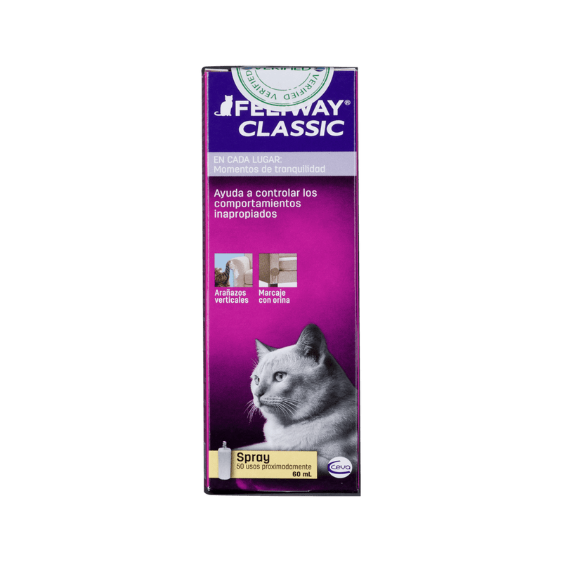 Spray Feliway Classic para Gatos – Calma y Seguridad en Cualquier Lugar