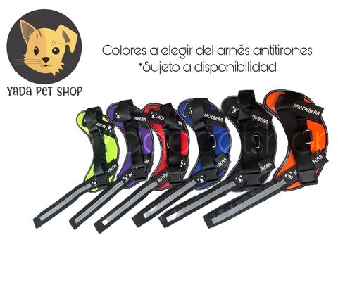 Arnés Anti-Tirones con Velcro Personalizable | Control y Seguridad para tu Mascota